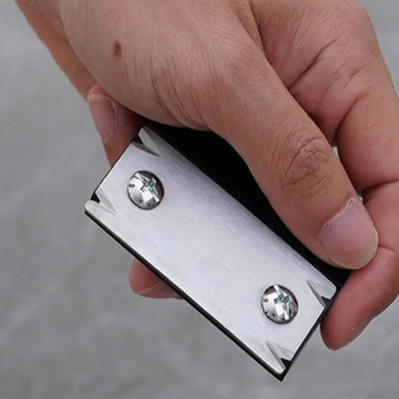 Wood Edge Trimmer & Chamfering Tool — Fillet Scraper Deburring Knife for Edge Banding and Corner Planing