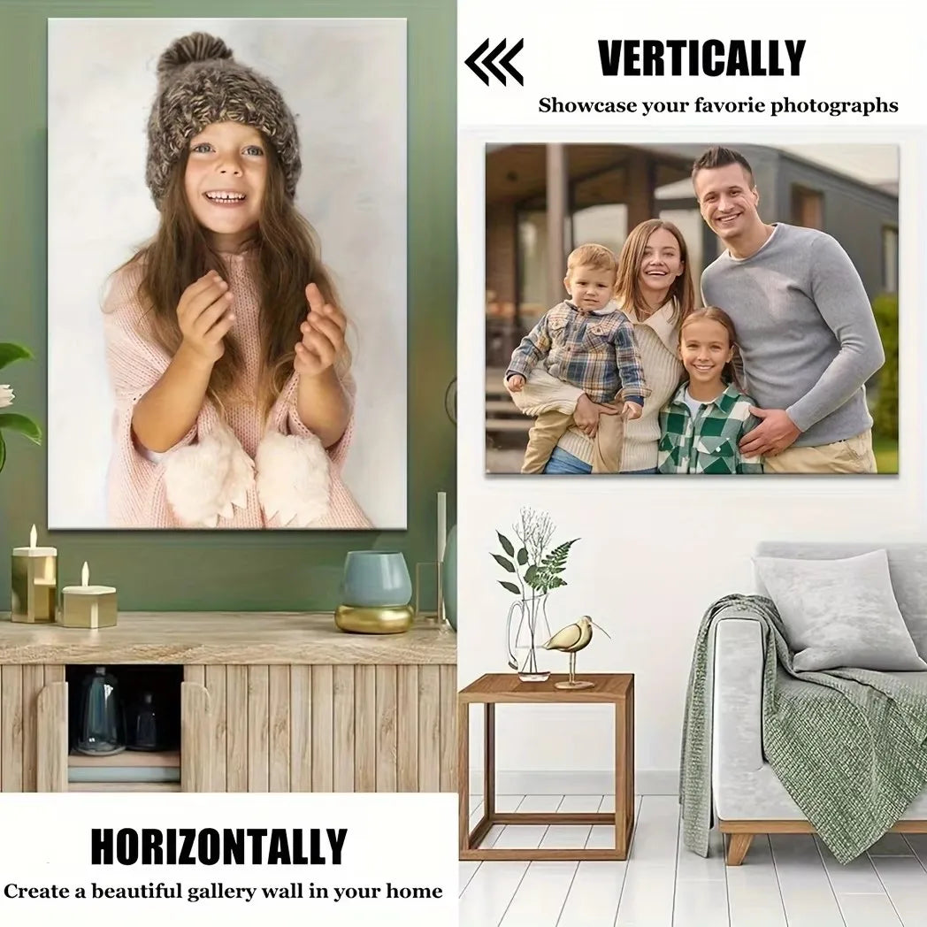 Custom Canvas Poster – Personalized Movie, Wedding & Family Wall Art for Living Room & Bedroom