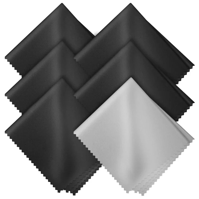 10-Pack Microfiber Cleaning Cloths for Glasses & Electronics