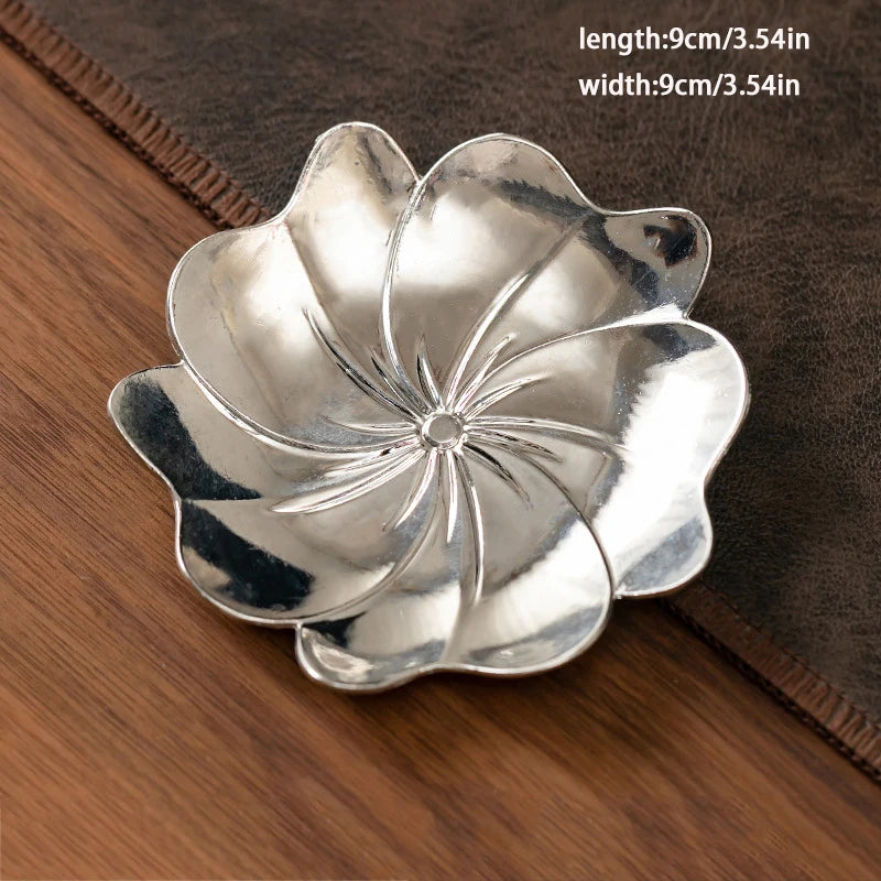 Metal Drink Coaster — Modern Round Table Coaster for Cups & Glasses