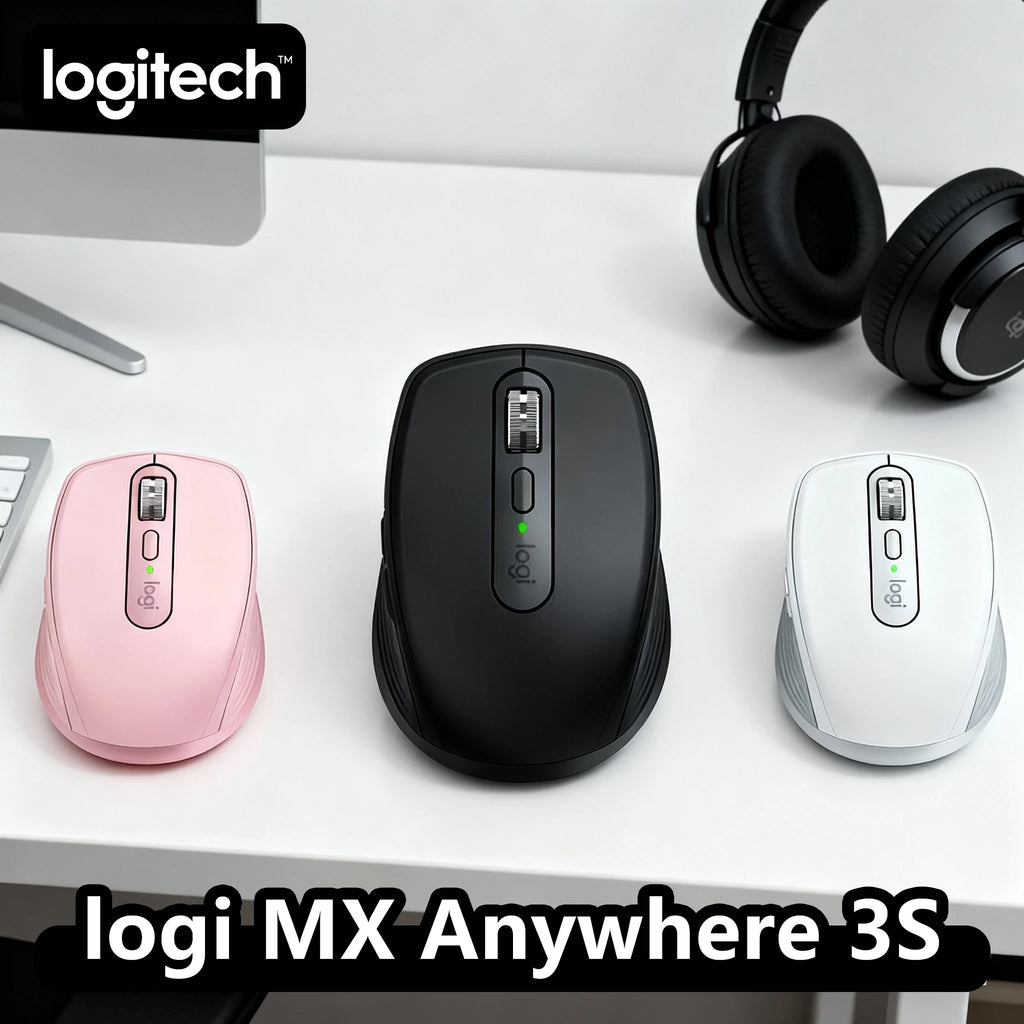 Wireless Bluetooth Silent Office Mouse — Magnetic Fast-Scroll Wheel, Fast Charging & Long Battery Life