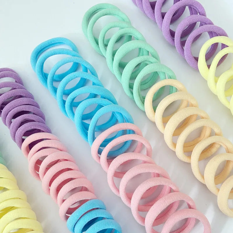 Girls Hair Accessories Set – Elastic Hair Bands, Headbands & Edge Clips for Babies and Toddlers