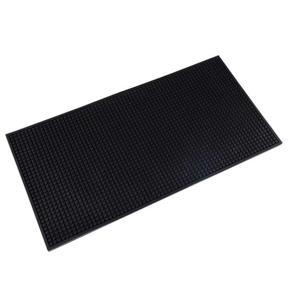 PVC Bar Mat Non-Slip Heat-Resistant Countertop Pad for Bar, Cafe & Home — 30×15 cm (11.8×5.9 in) & 30×45 cm (11.8×17.7 in)