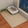 60 x 90 cm (24 x 35 in) Waterproof Double-Layer Cat Litter Mat – Non-Slip Washable EVA Pet Litter Tray Pad