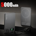 200,000mAh Slim Magnetic Power Bank — MagSafe-Compatible Wireless 20W Fast Charging Portable Battery