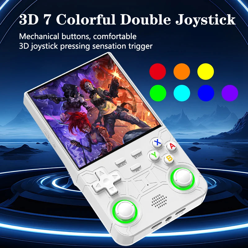 Portable Retro Handheld Game Console 4-Inch IPS 720x720 WiFi 16,000+ Games 1GB RAM 8GB Storage