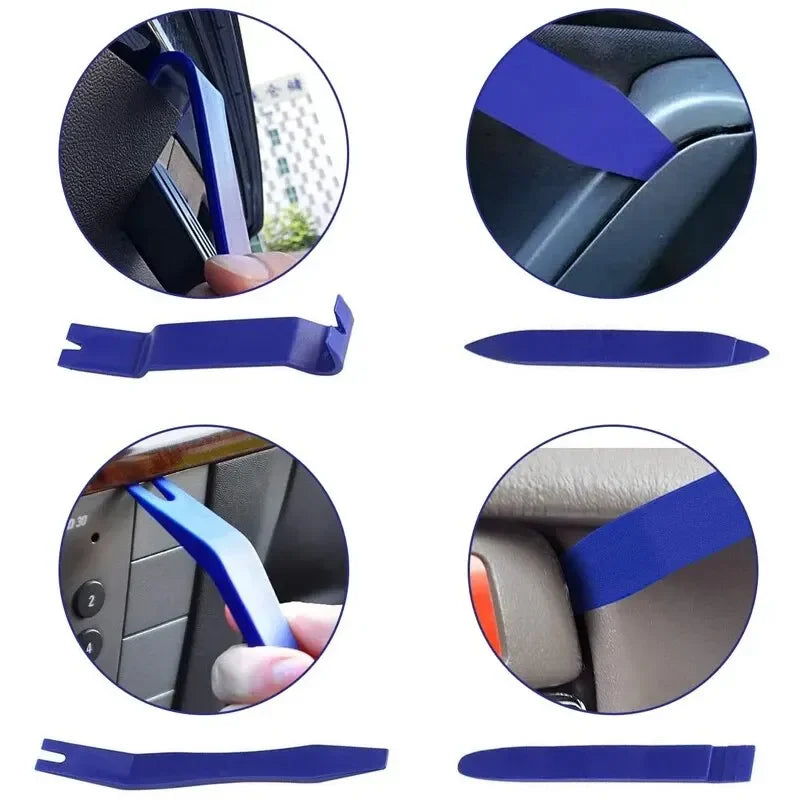 5-Piece Car Trim Removal Tool Kit – Anti-Scratch Pry Tools for Door Panels & Audio Dashboard
