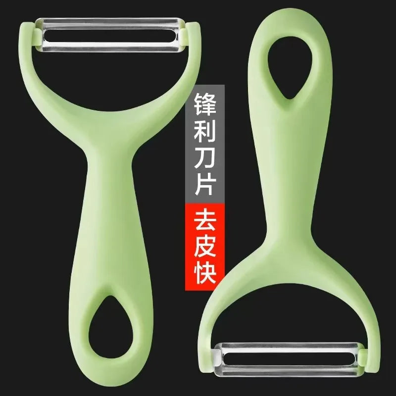 Stainless Steel Vegetable & Fruit Peeler with PP Handle – Potato Peeler Kitchen Utensil