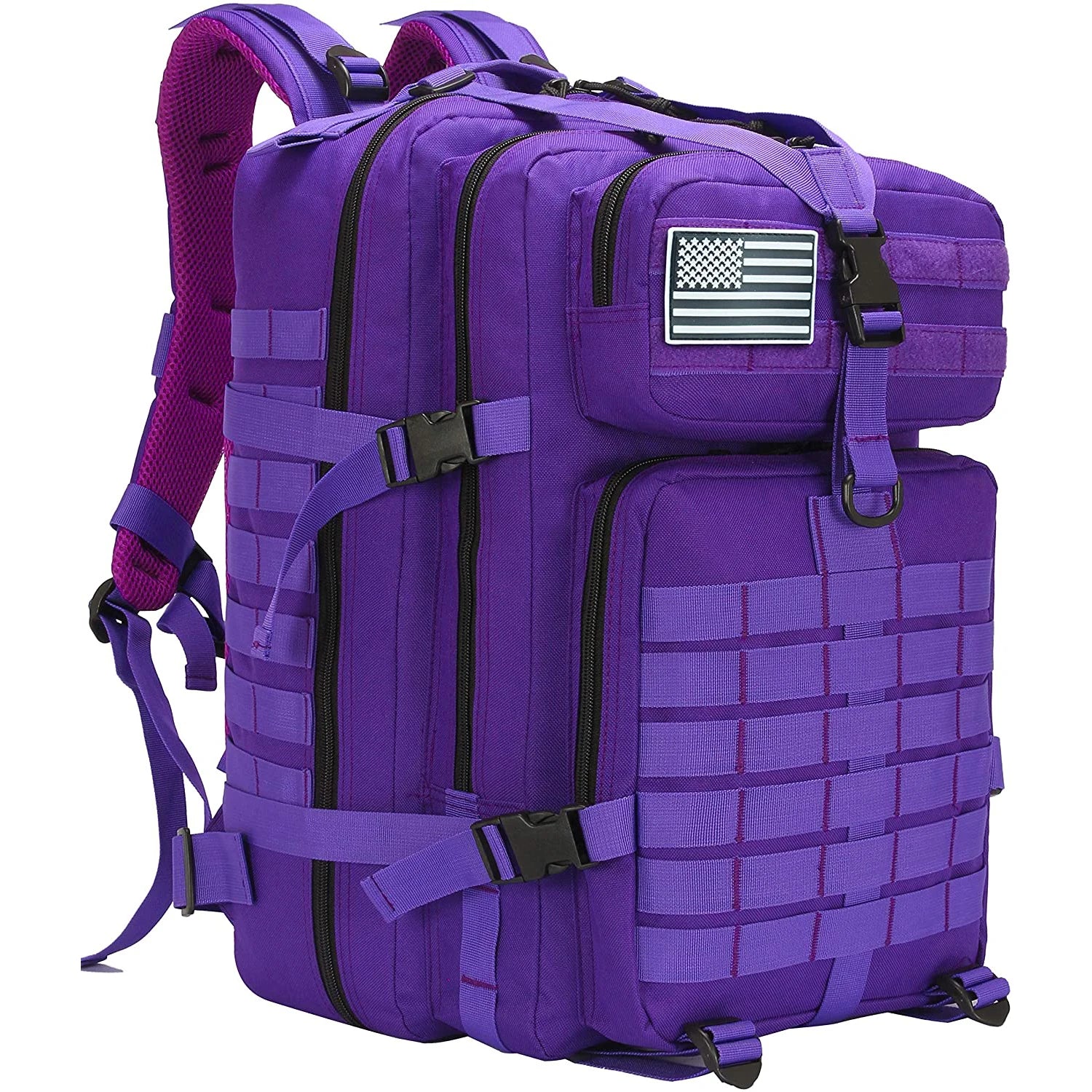 50L Tactical Backpack (≈3050 cu in) - EDC MOLLE Outdoor Travel, Trekking & Hunting Pack