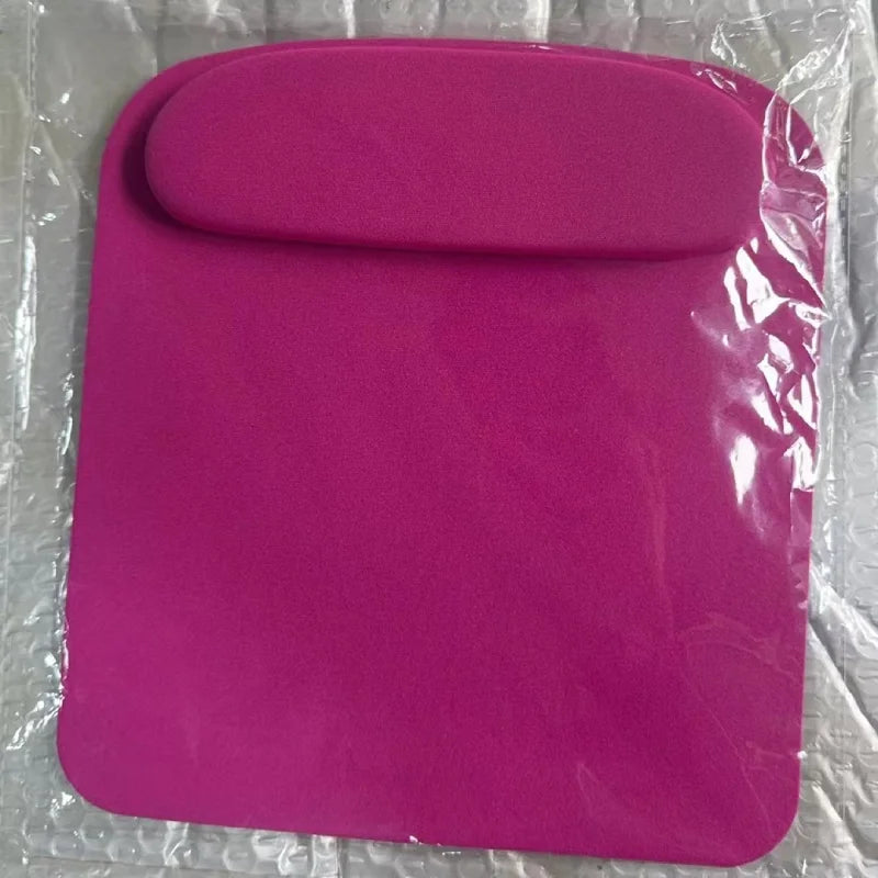 Round EVA Memory Foam Wrist Rest Mouse Pad — Slow Rebound Ergonomic Wrist Support for Keyboard & Mouse