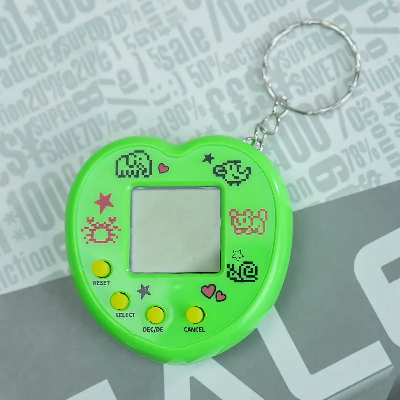 Nostalgic Handheld Virtual Pet Game - Electronic Digital Pet Toy with 168 Pets