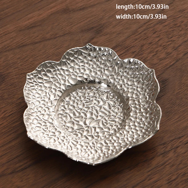 Metal Drink Coaster — Modern Round Table Coaster for Cups & Glasses