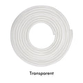 5 m (196 in / 16.4 ft) Transparent PVC Car Door Edge Guard Self-Adhesive Anti-Scratch Anti-Collision Strip