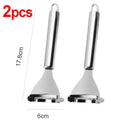Stainless Steel Corn Peeler Stripper Serrated Cob Shaver Kitchen Gadget (1 or 2-Pack)