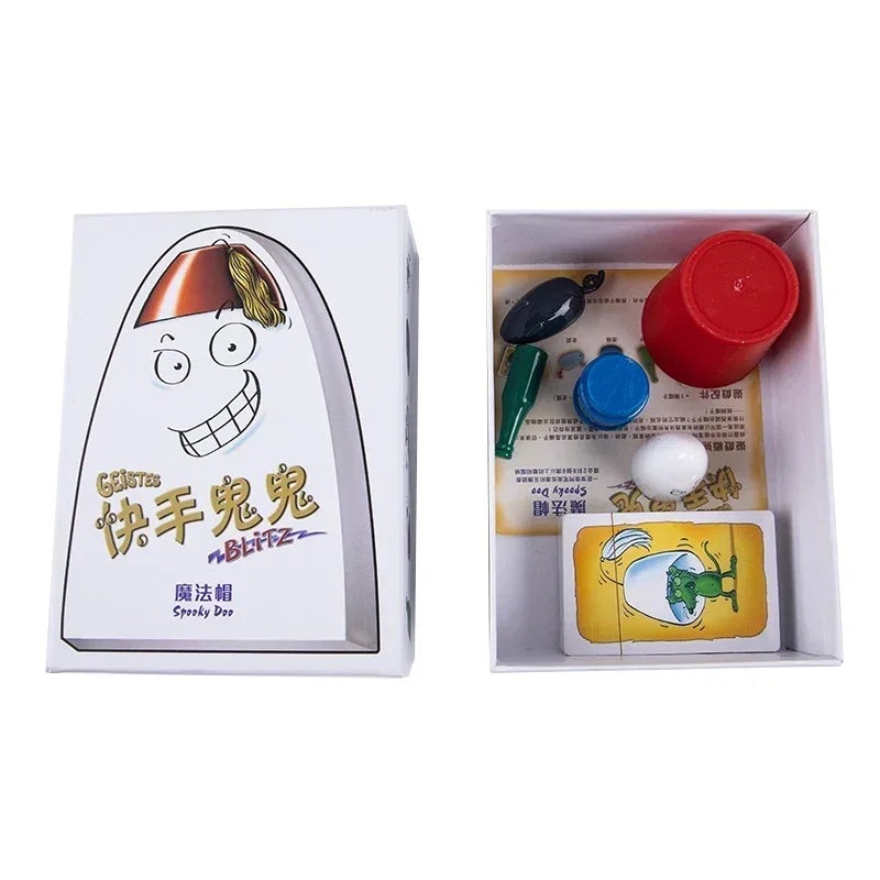 Ghost Blitz (Geistesblitz) Board Game Bundle - Set of 5 Family Party & Indoor Games
