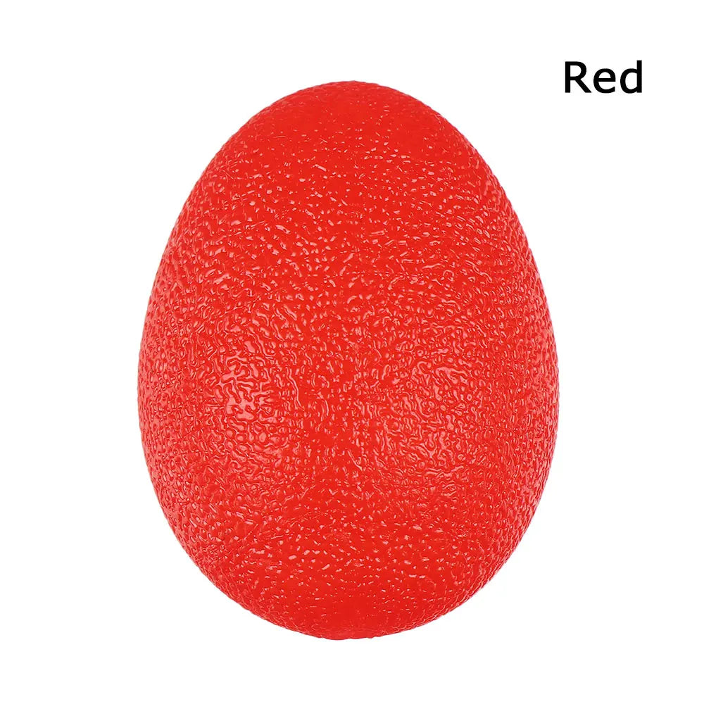 Silicone Hand Grip Strength Trainer Ball for Wrist Rehab & Stress Relief (1.8 x 2.4 in / 4.5 x 6 cm)