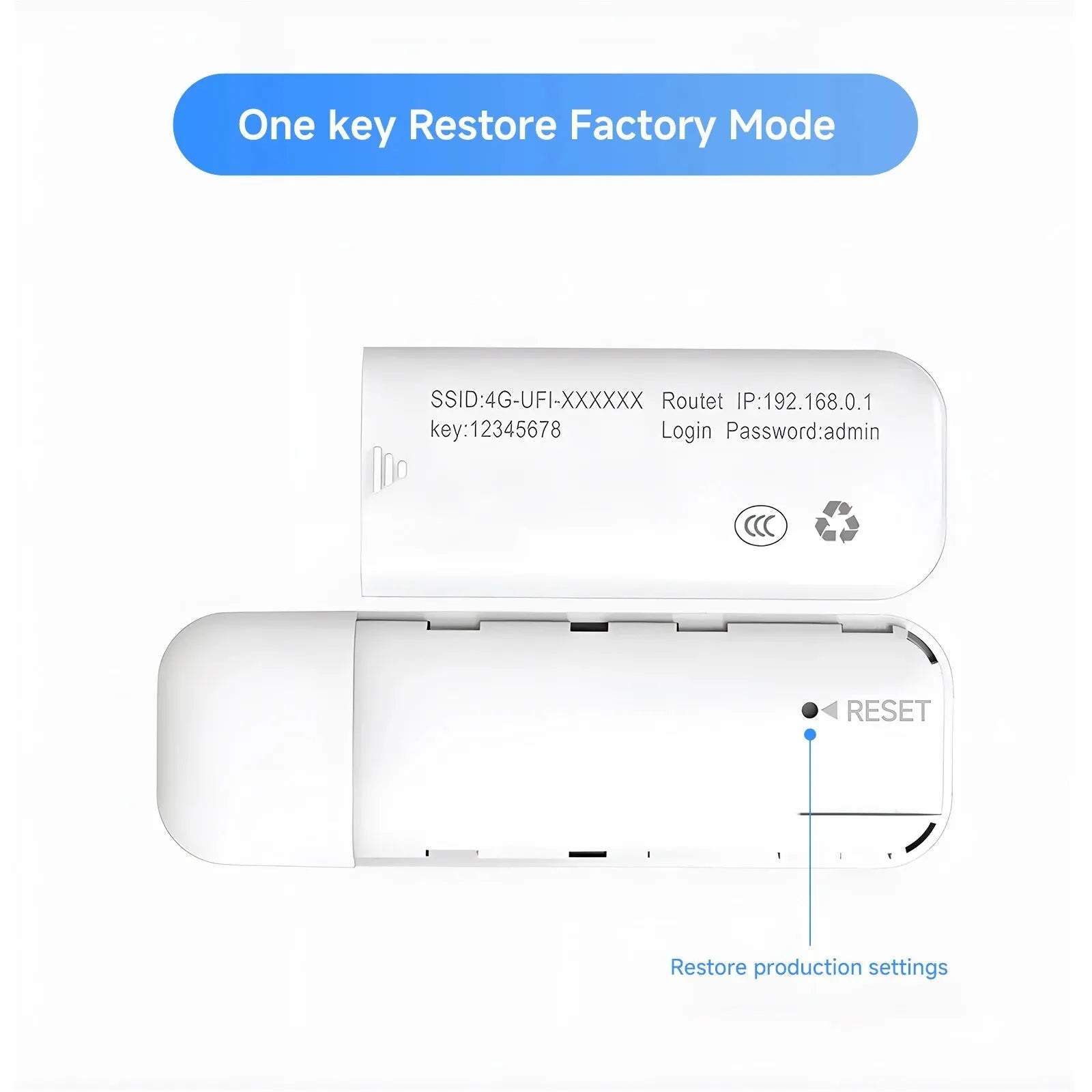 Portable 4G LTE USB Dongle Mobile WiFi Hotspot – SIM Card Plug & Play, 150Mbps 2.4GHz, Works in Europe, Korea & Russia