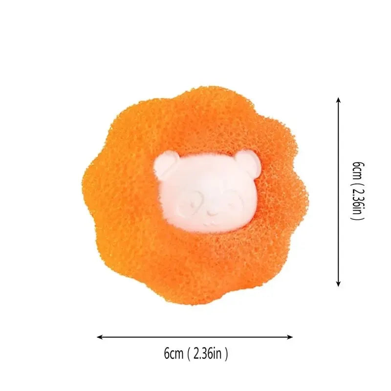 Reusable Pet Hair Remover Laundry Ball 2.4 in (6 cm) - Lint & Fur Catcher for Washing Machine