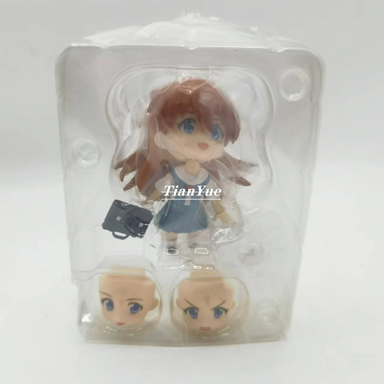 Articulated Anime Figure – Rei Ayanami & Asuka Langley Soryu, 10 cm (3.9 in) Collectible Gift