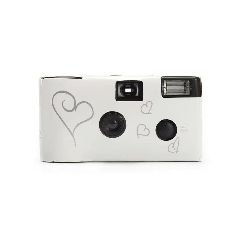 Retro 35mm Disposable Film Camera - 16 or 27 Exposures, Single-Use Party & Kids Gift (1-6 Pack)