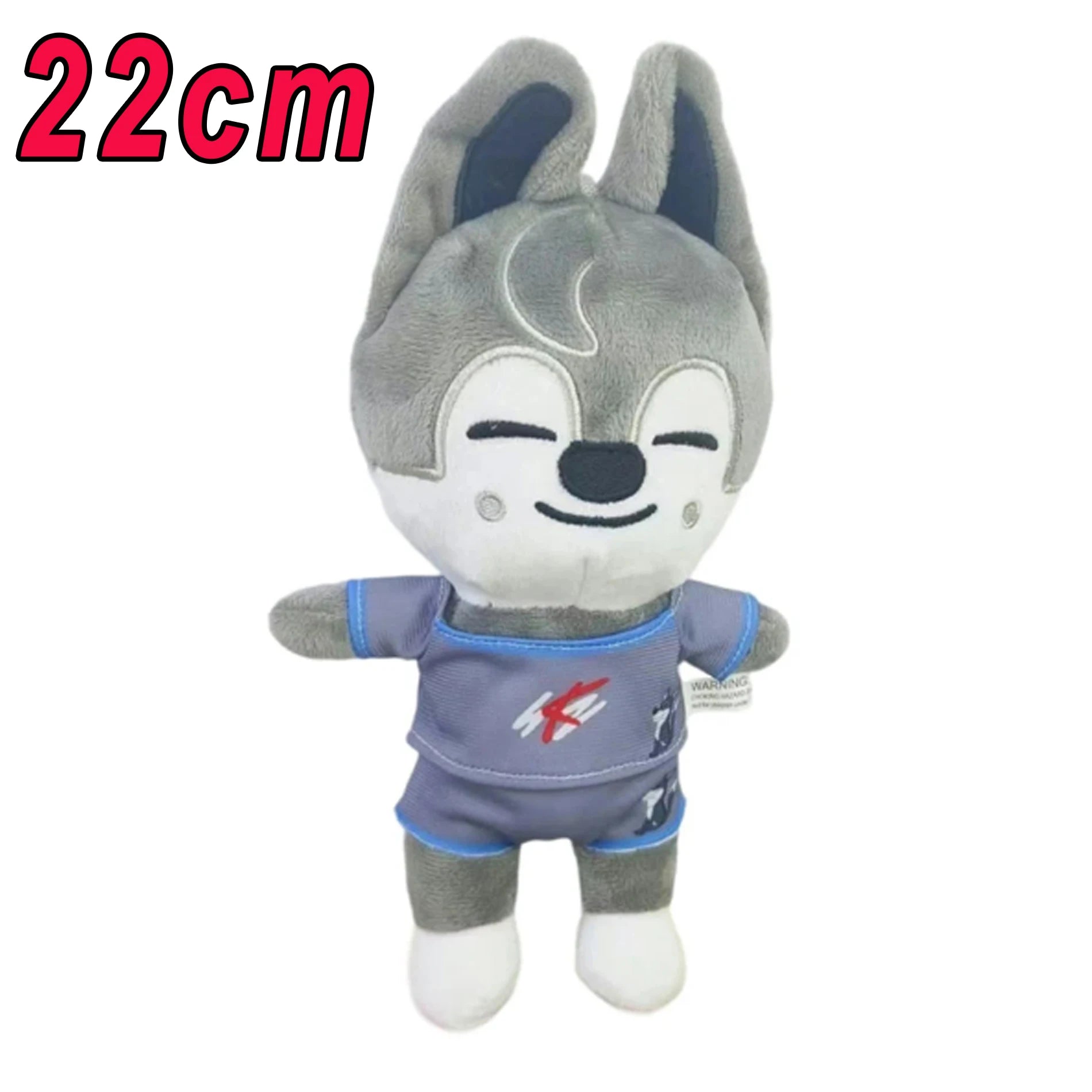 Kawaii 23 cm (9.1 in) Plush Stuffed Animal, Cute Cartoon Companion Toy & Room Decor Gift
