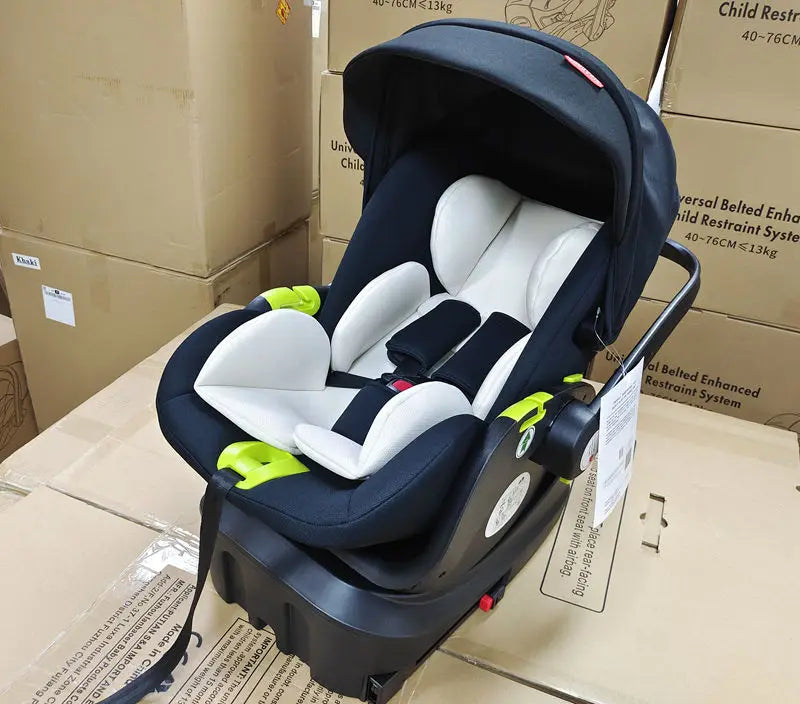 3-in-1 Baby Stroller Travel System with ISOFIX Base — Convertible Bassinet, Infant Car Seat & Foldable Aluminum Frame