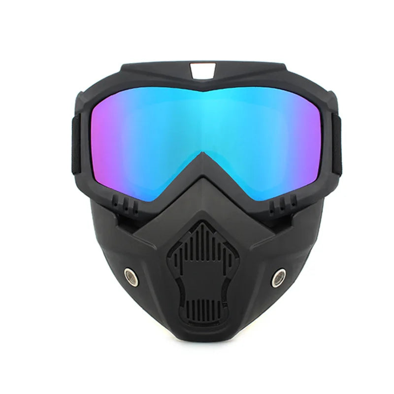 Windproof Outdoor Sports Goggles – HD Motorcycle & Snowboard Eyewear with UV Protection