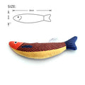 Catnip Plush Fish Toy - 3D Goldfish with Crinkle Sound for Cats & Kittens