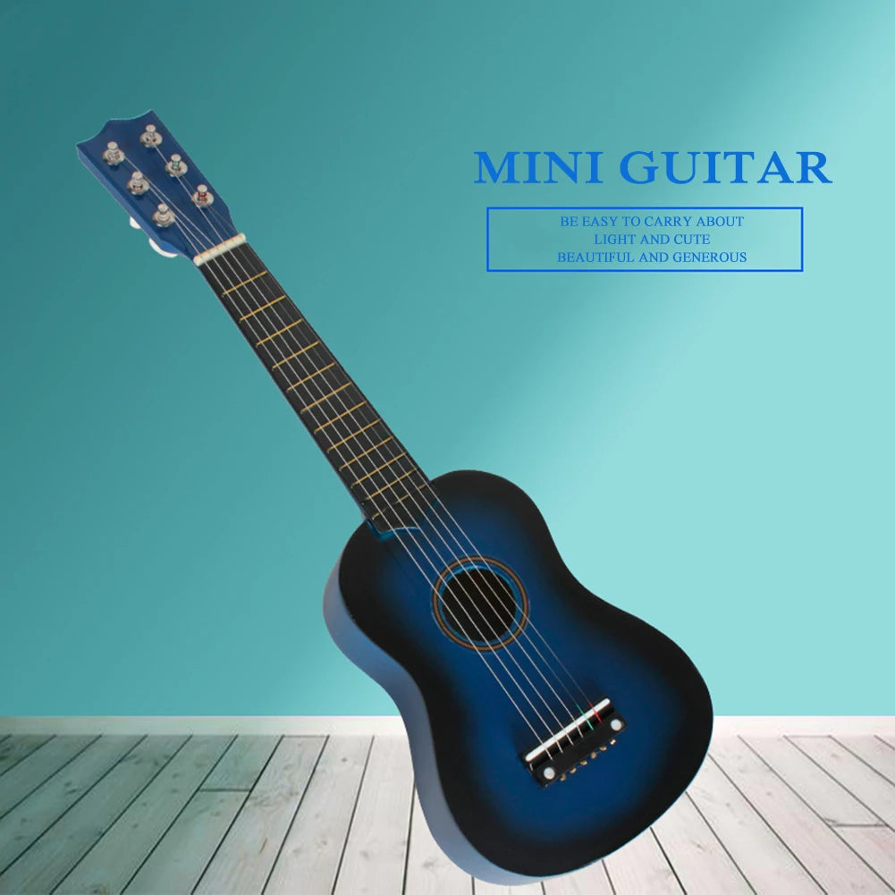 21-Inch (54 cm) Mini 6-String Acoustic Guitar for Kids – Beginner Children's Musical Instrument & Gift