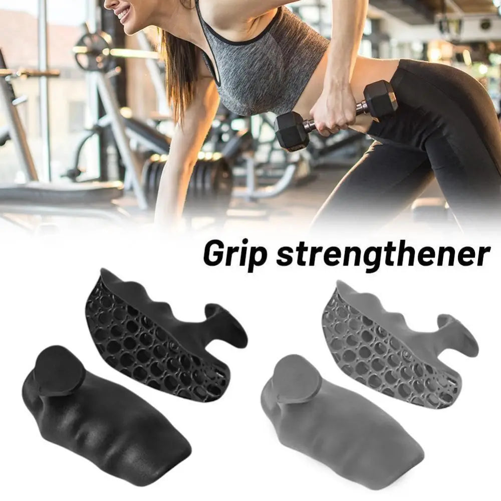 Anti-Slip Finger Grip Strengthener Portable Breathable Silicone Hand Exerciser for Dumbbell & Weight Training