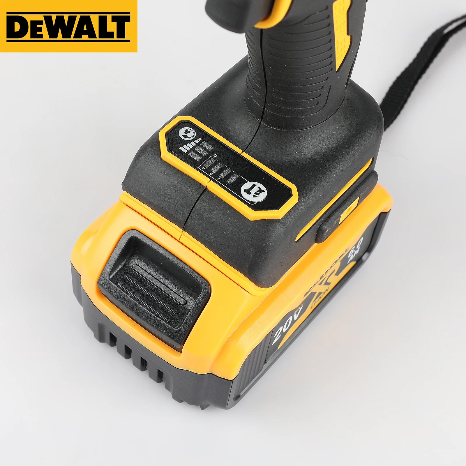 Rechargeable 20V Cordless Electric Screwdriver, High Torque Lithium Battery Power Tool