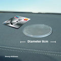 Silicone Non-Slip Car Dashboard Mat - Phone Anti-Slip Holder Pad (1 or 3-Pack)