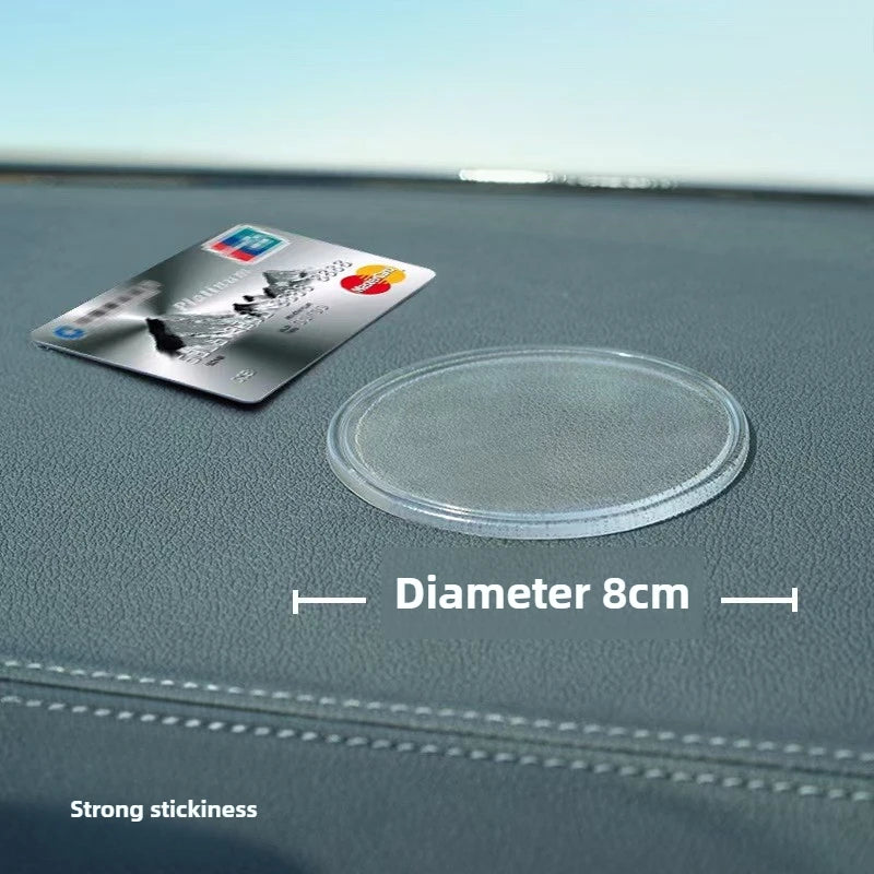 Silicone Non-Slip Car Dashboard Mat - Phone Anti-Slip Holder Pad (1 or 3-Pack)