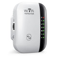 300Mbps WiFi Repeater 802.11n Signal Booster - 2.4 GHz Wireless Range Extender for Home & Office