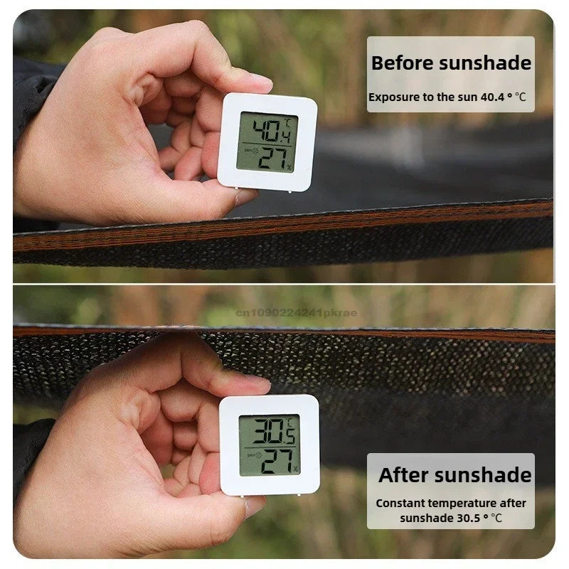 LCD Digital Thermometer Hygrometer - Indoor Temperature & Humidity Gauge Electronic Room Sensor Weather Station