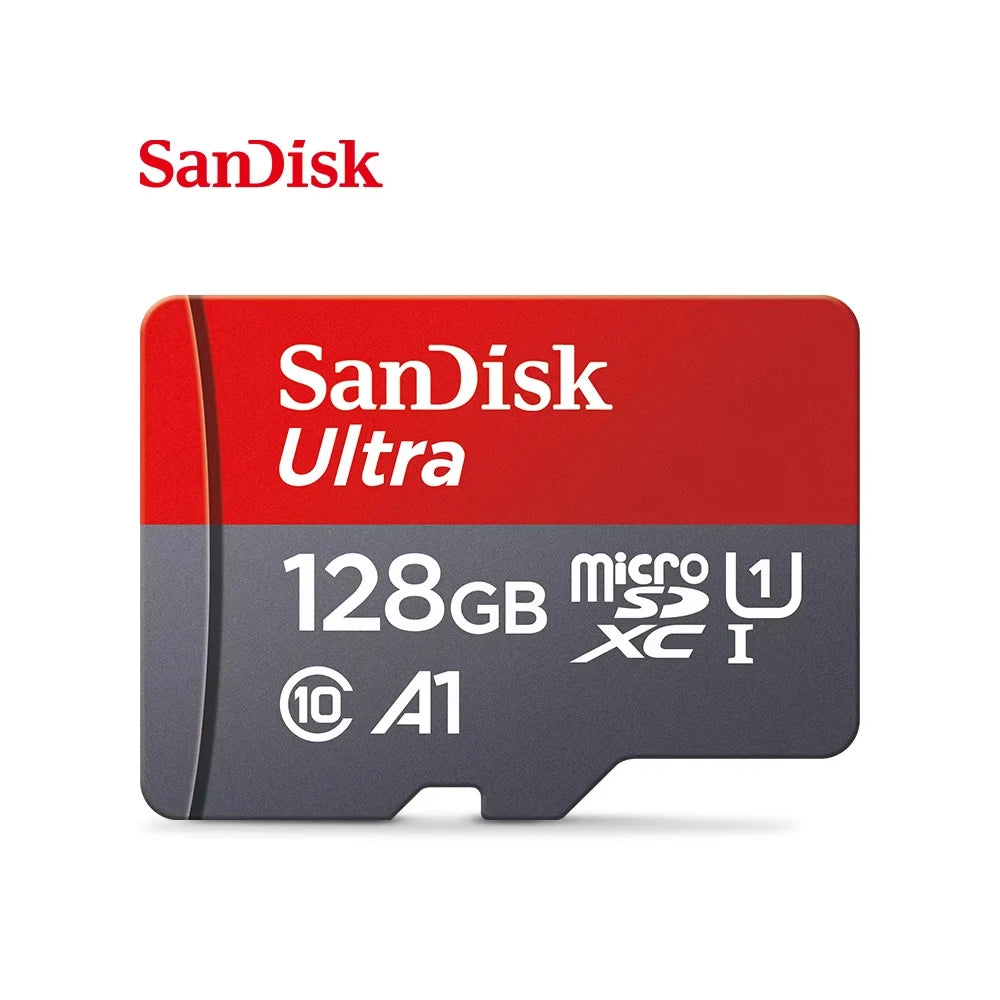High-Speed microSD TF Card — A1 UHS-I Class 10 V10, 32GB / 64GB / 128GB / 256GB