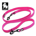 7-in-1 Adjustable Hands-Free Dog Leash - Reflective Multi-Function Double Lead for 2 Dogs (2.0 m / 6.6 ft, 2.5 m / 8.2 ft)