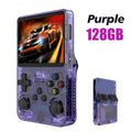 128GB Open-Source Retro Handheld Game Console - 3.5" (8.9 cm) IPS Screen, Linux Pocket Video Player, Orange