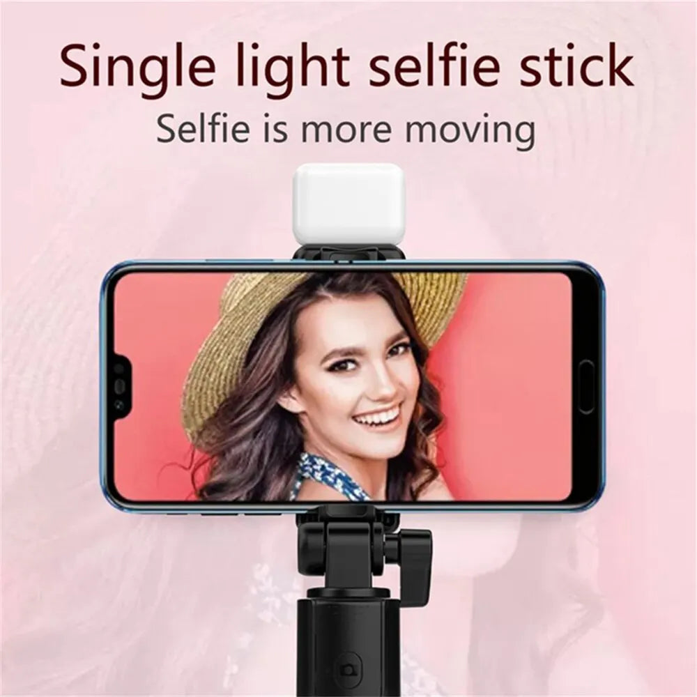 Bluetooth Selfie Stick with Remote Shutter – Telescopic Stainless Steel Phone Monopod, Folded 185 mm (7.3 in) / Extended 740 mm (29.1 in)
