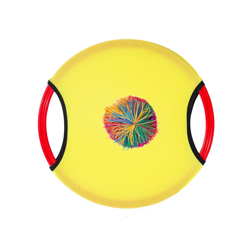 Bouncy Paddle Toss & Catch Game – Paddle Ball Set 35 x 35 cm (13.8 x 13.8 in) for Kids & Family, Beach Backyard Party Favors