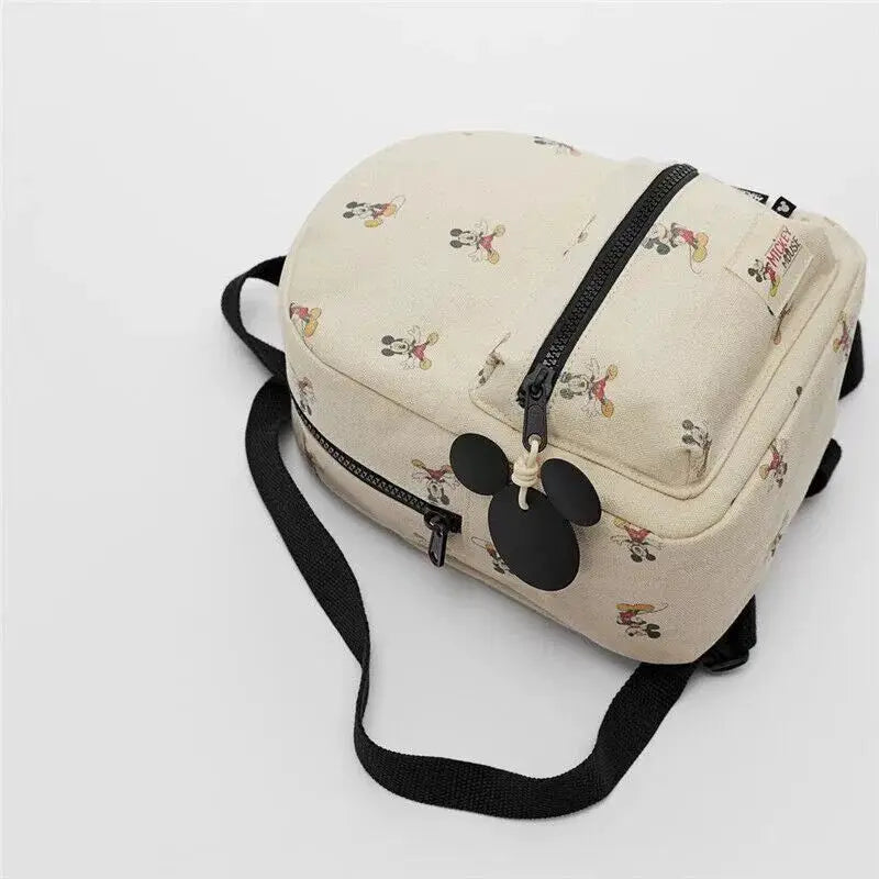 Kids Cartoon Mouse Mini Backpack 9.8 x 6.7 x 3.5 in (25 x 17 x 9 cm) Cute School Shoulder Bag for Girls & Boys
