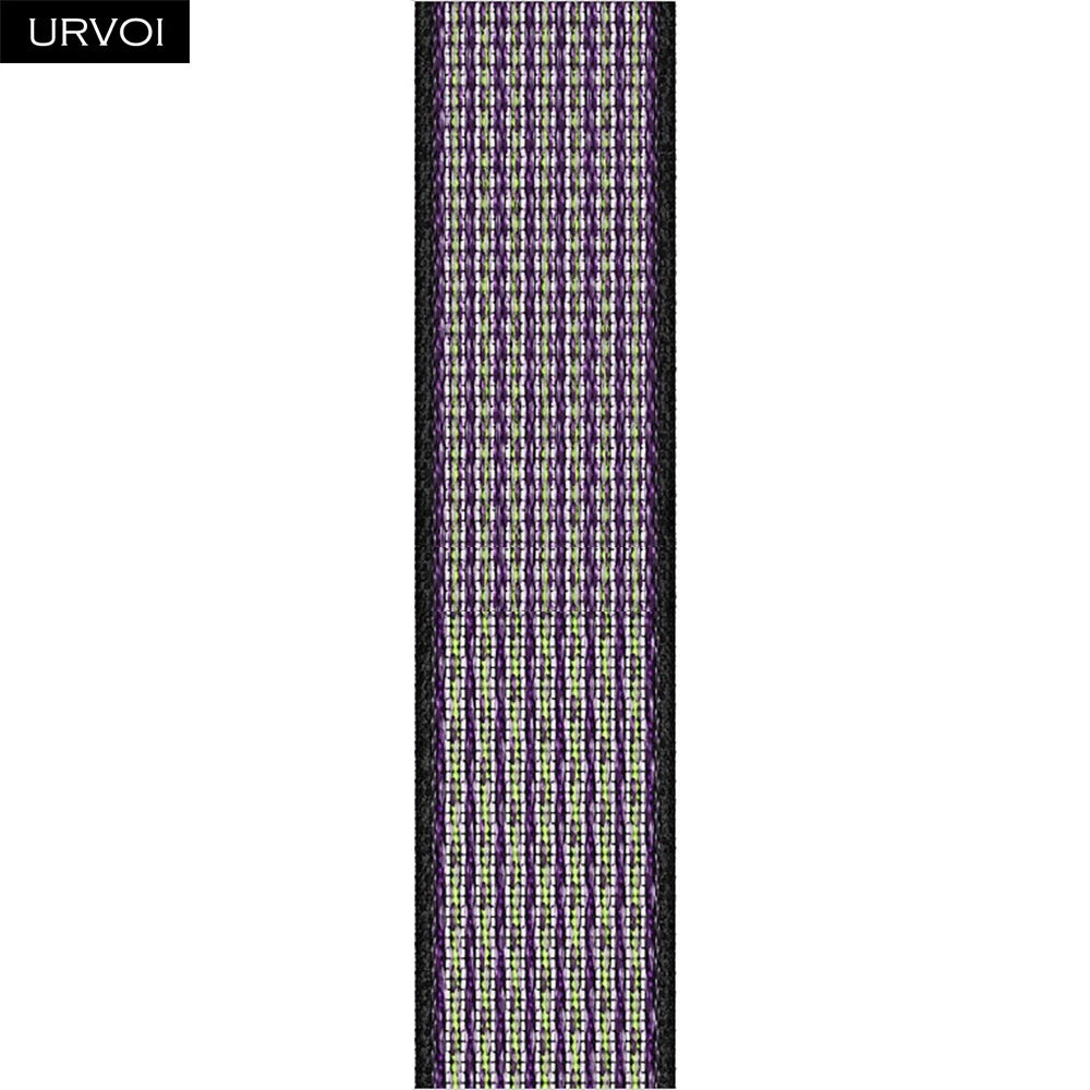 Nylon Sport Loop Band for Apple Watch — Breathable Hook & Loop Fastener — Fits 42/44/45/46/49mm