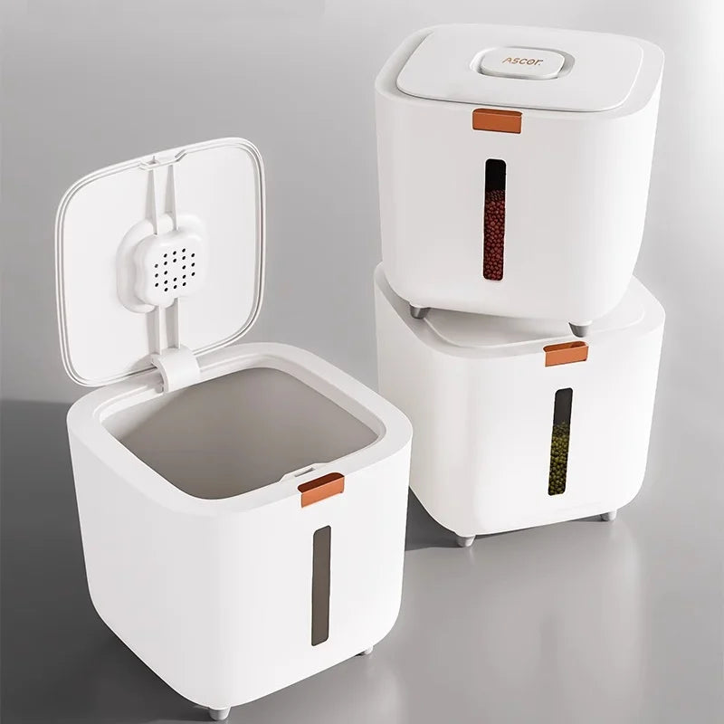 Copper Pet Food Storage Canister for Dogs & Cats – 3 kg (6.6 lb) & 7 kg (15.4 lb) Capacity