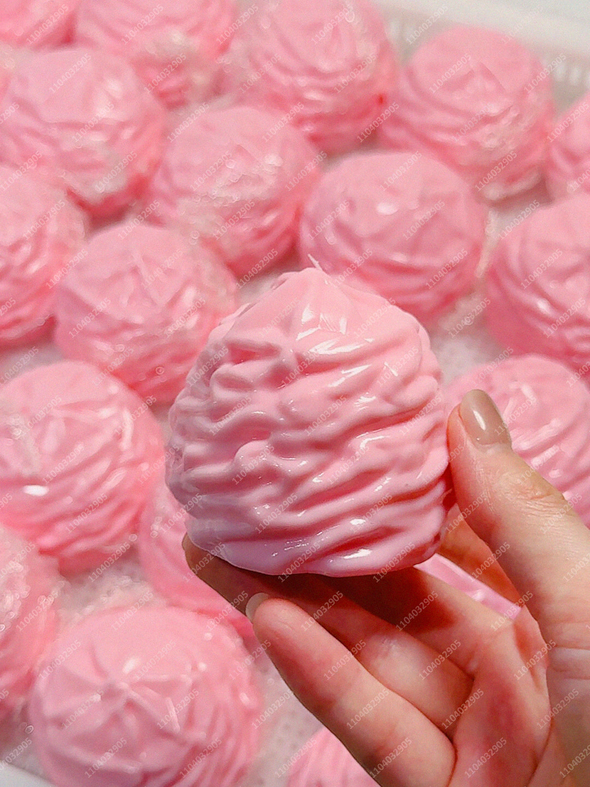 Crunchy Whipped Cream Squishy Stress Ball Moldable ASMR Fidget Toy for Adults