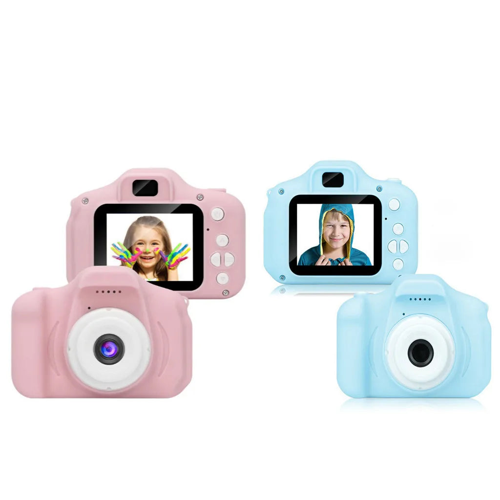 Kids Digital Camera 1080P – Rechargeable Educational Toy Camera with Optical Zoom for Boys & Girls