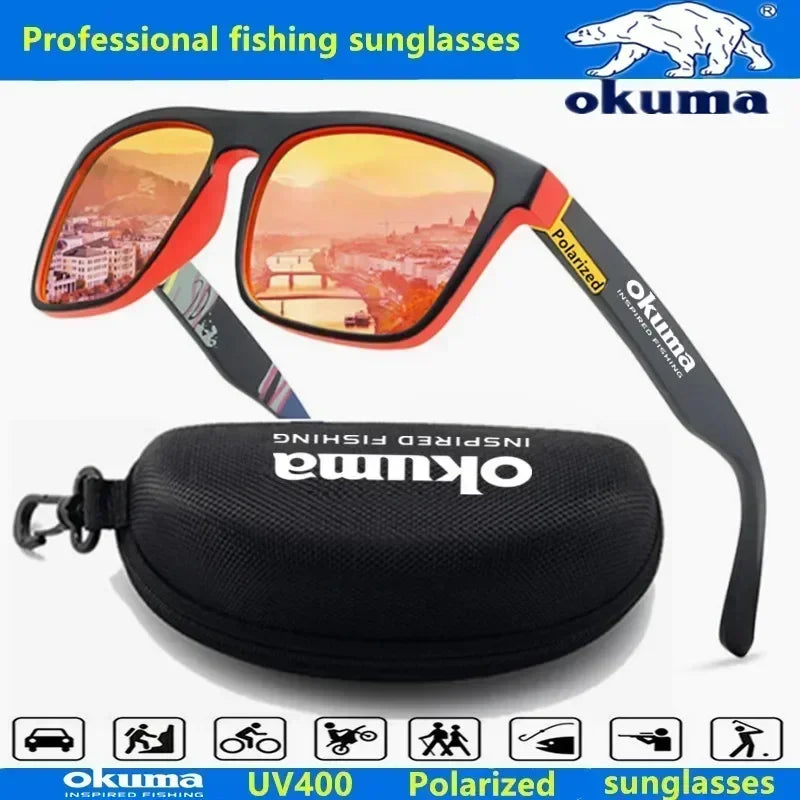 Polarized UV400 Sunglasses — Unisex Outdoor Fishing, Hunting, Driving & Cycling Shades with Optional Box