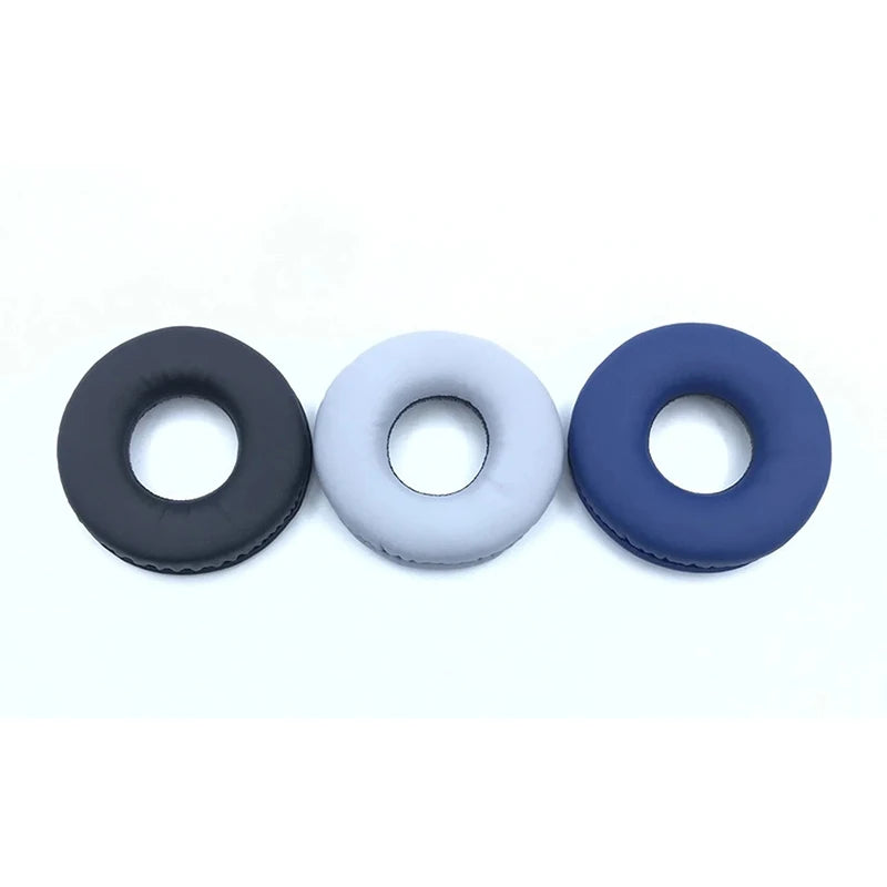 Universal Replacement Leather Ear Pads with High-Quality Foam Cushion for Over-Ear Headphones