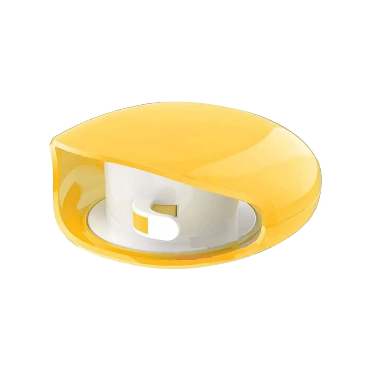 Automatic Cable Management Box - Self-Retracting Earphone & Charging Cable Organizer, Compact 2 in x 2.7 in (5 x 6.8 cm)