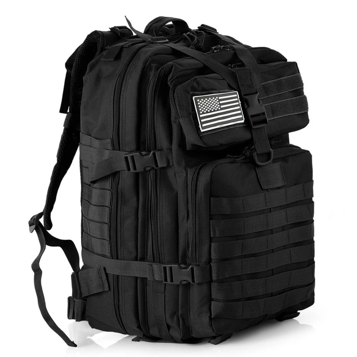 25L & 50L Waterproof Nylon Tactical Backpack - Hiking Camping Trekking Fishing Rucksack with MOLLE