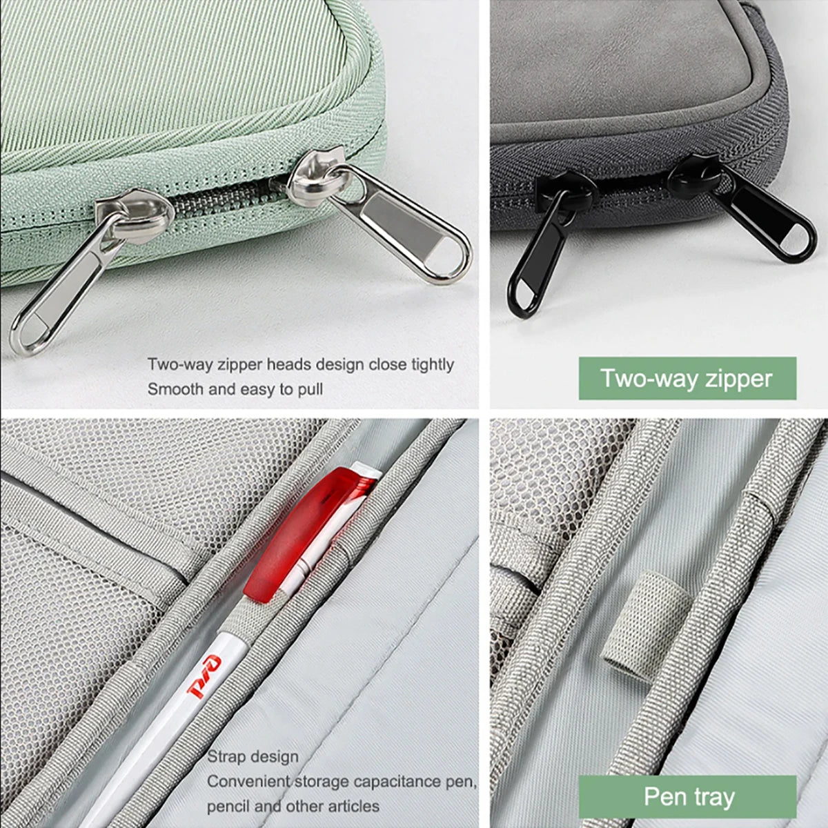 Waterproof Laptop Sleeve Handbag 11–16 Inch — MacBook, Lenovo, HP